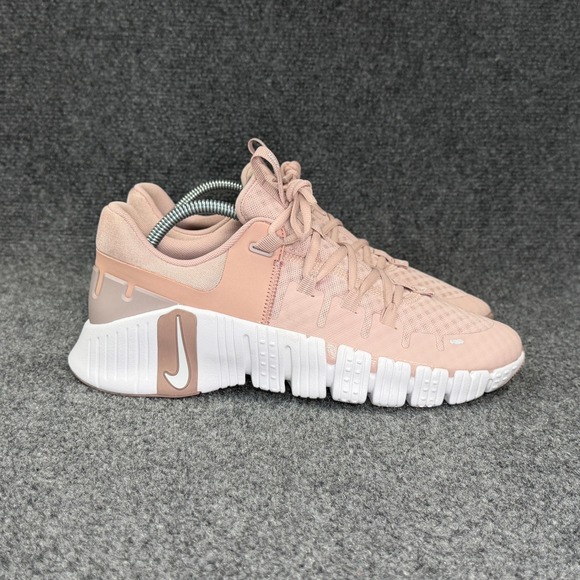 Nike Shoes - Nike Free Metcon 5 Training Shoes Women's 10 Pink White Athletic Run Running
